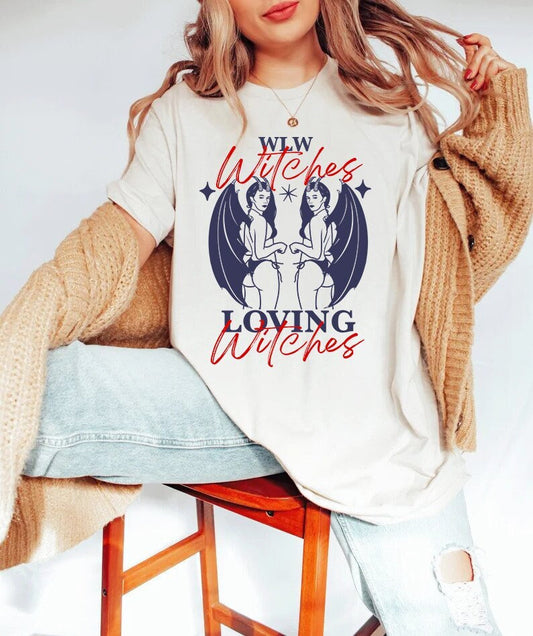 Wlw witches loving witches shirt