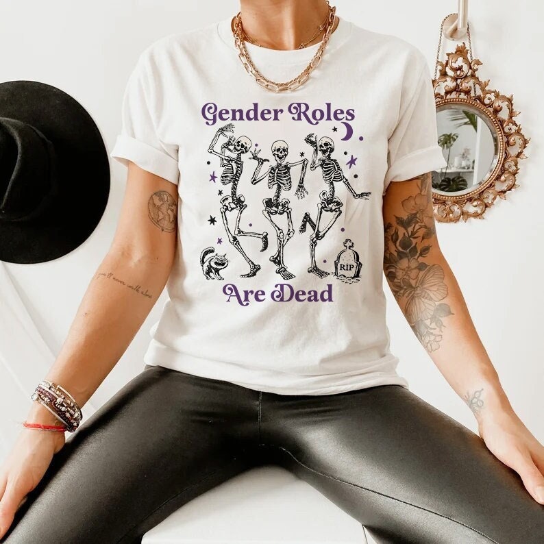 Gender roles are dead shirt | agender | nonbinary shirt | nonbinary pride | no gender | genderqueer | enby shirt | nonbinary gift | queer