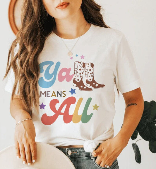 retro cowboy lgbtq shirt