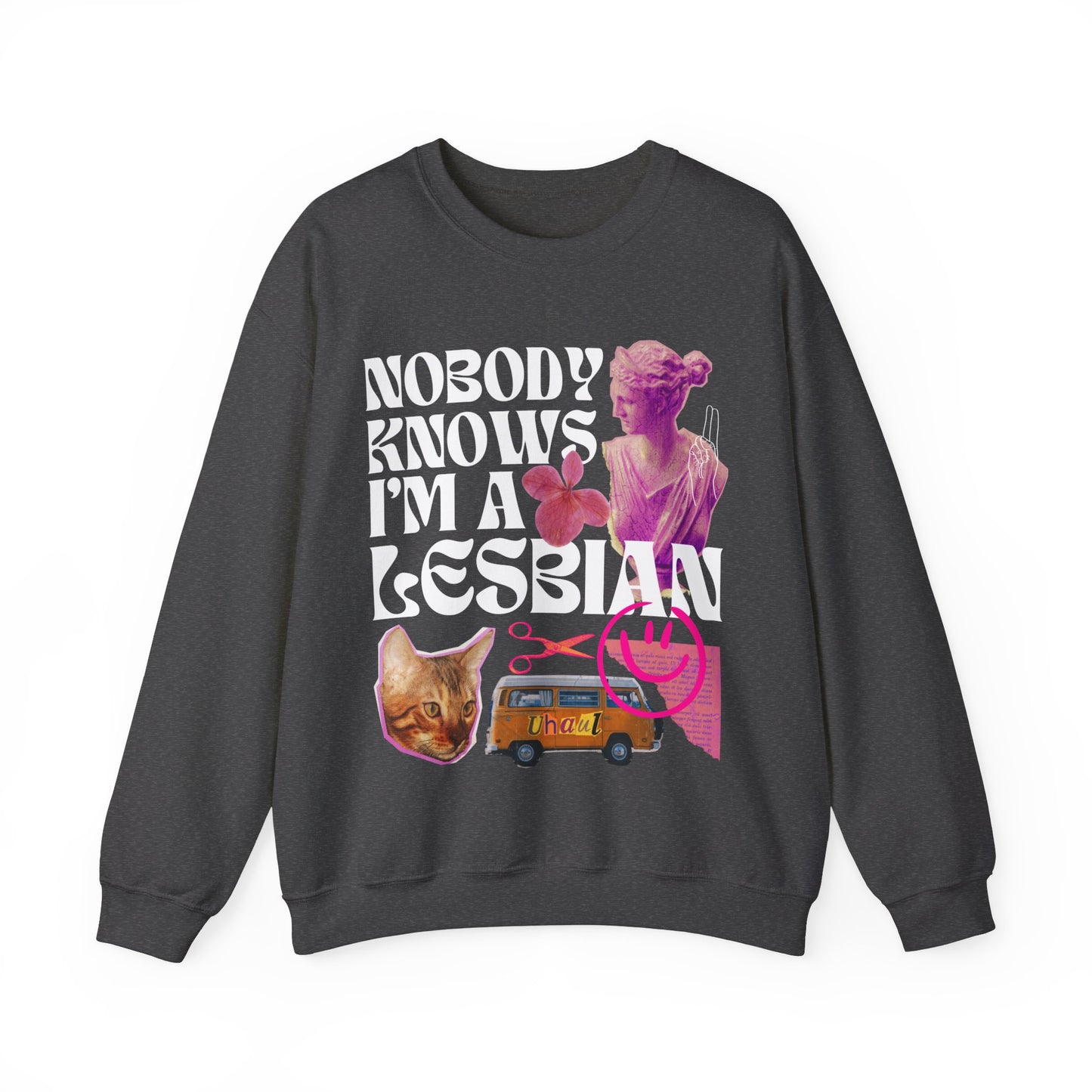 Nobody knows i'm a lesbian sweatshirt