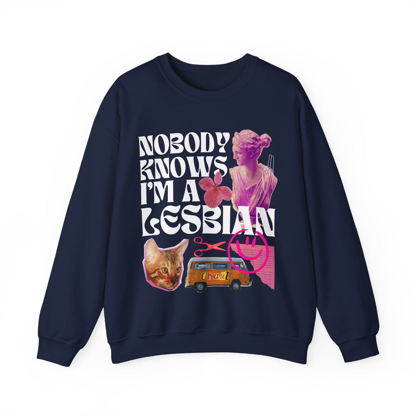 Nobody knows i'm a lesbian sweatshirt