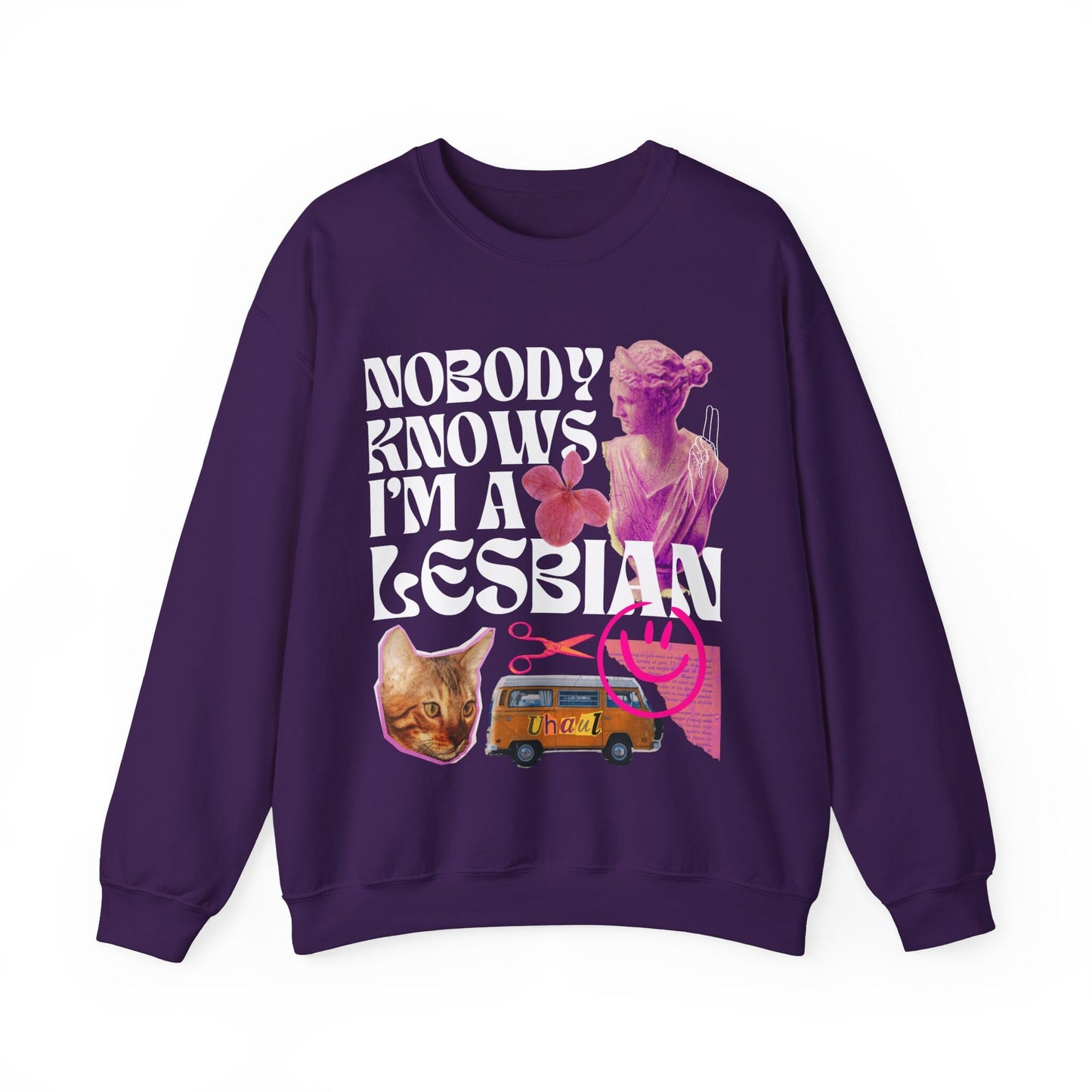 Nobody knows i'm a lesbian sweatshirt