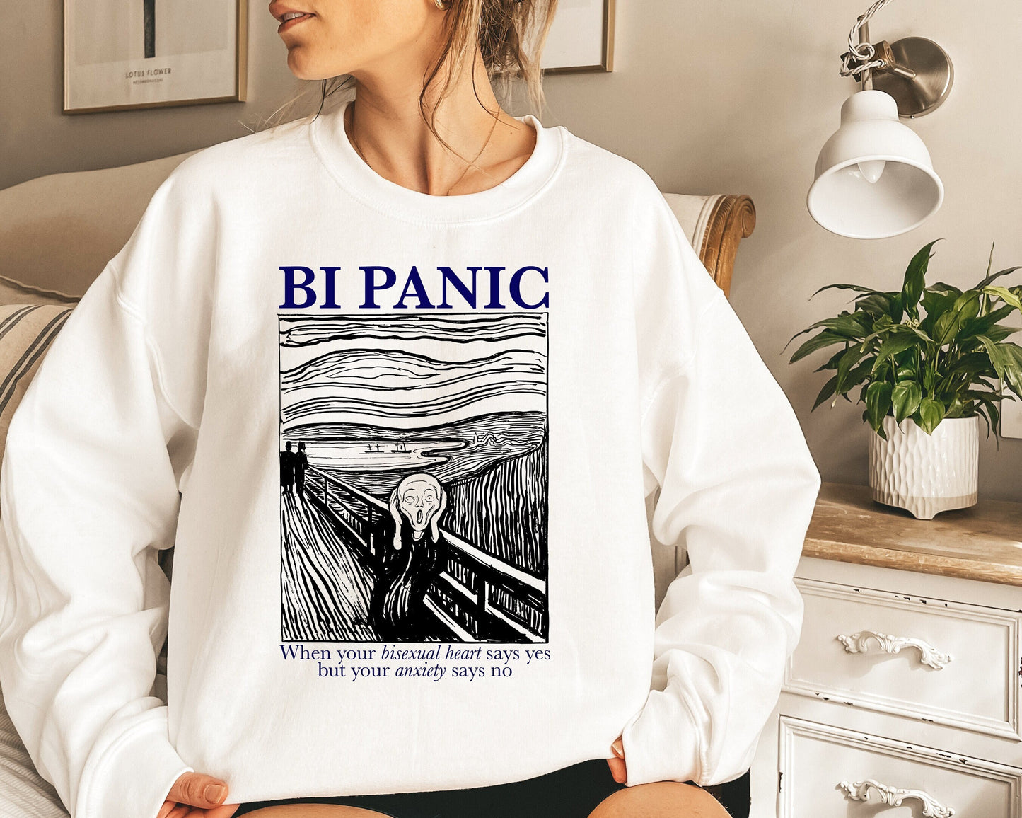 Bi panic sweatshirt