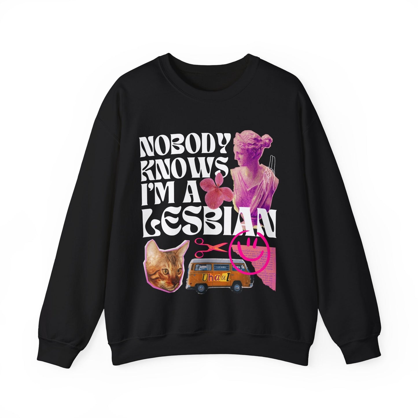 Nobody knows i'm a lesbian sweatshirt