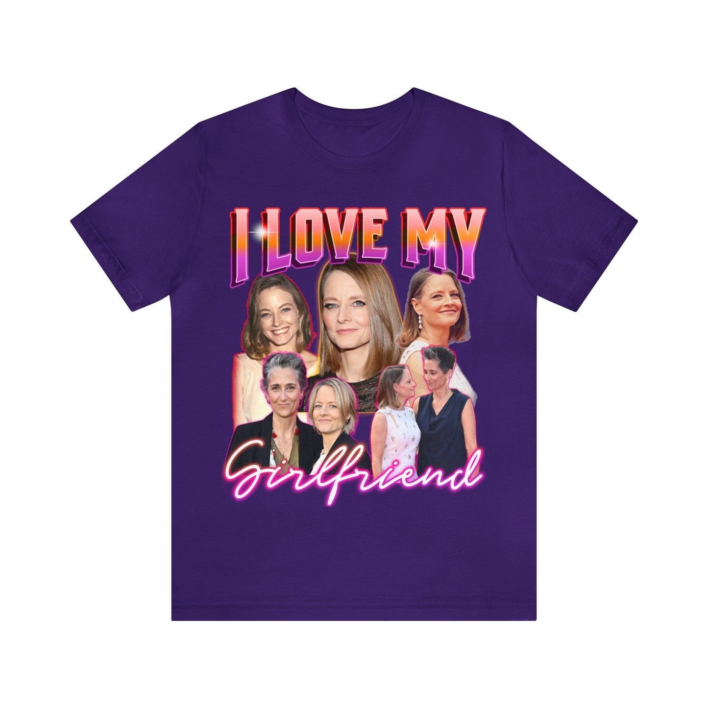 Personalized lesbian girlfriend shirt