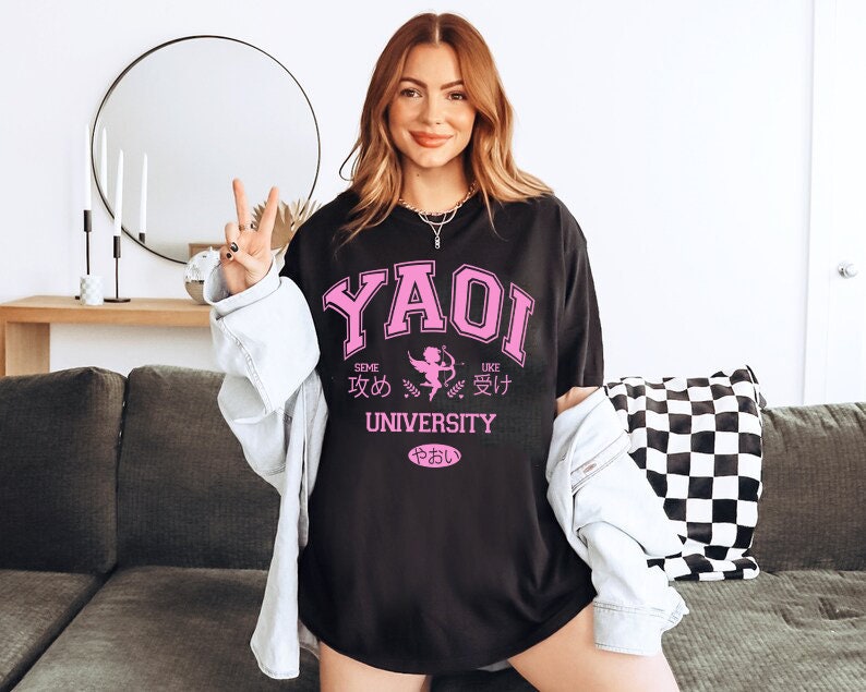 Yaoi shirt | yaoi university | yaoi sweater | men loving men | mlm pride | gay pride | yaoi fangirl | fanfic | japanese gay | lgbt pride