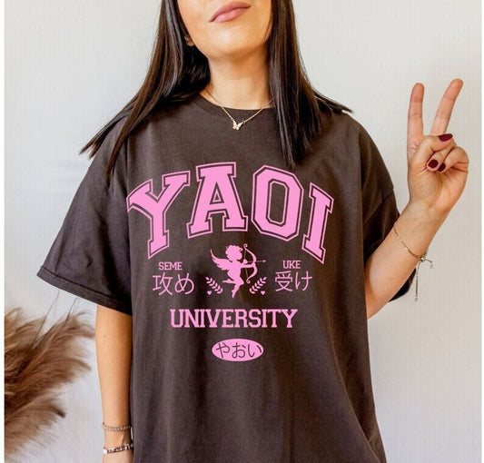 Yaoi shirt | yaoi university | yaoi sweater | men loving men | mlm pride | gay pride | yaoi fangirl | fanfic | japanese gay | lgbt pride