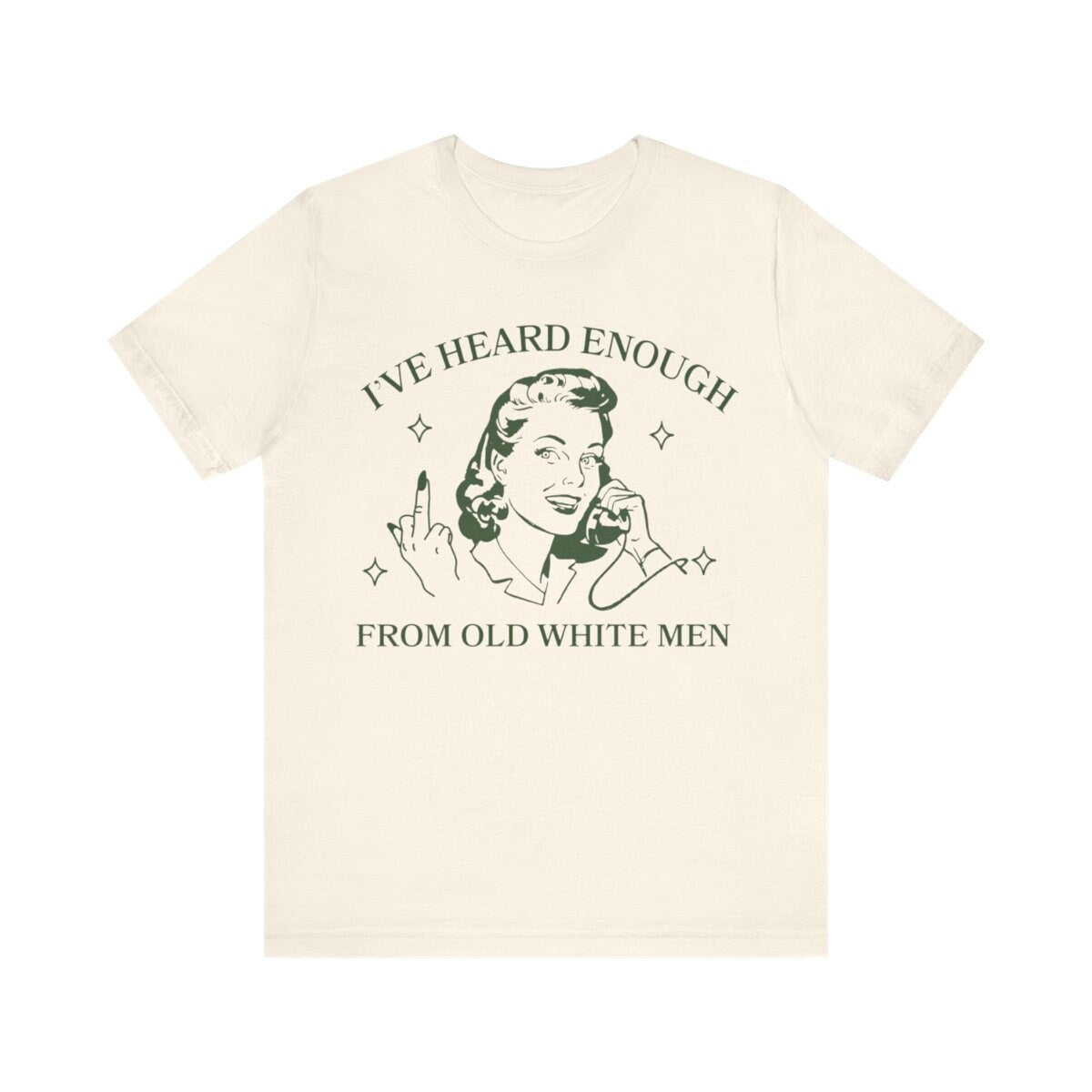 I've heard enough from old white men