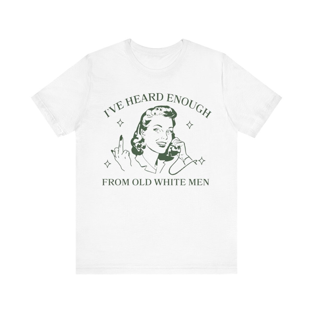 I've heard enough from old white men