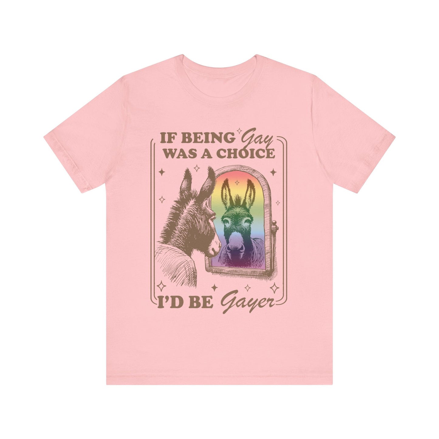 If being gay was a choice id be gayer | pride merch | funny gay shirt | funny lesbian shirt | bi pride shirt | subtle pride shirt |mlm pride