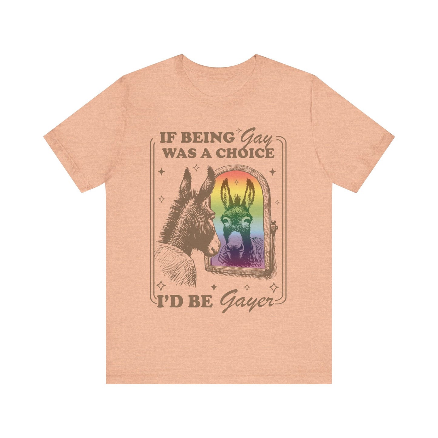 If being gay was a choice id be gayer | pride merch | funny gay shirt | funny lesbian shirt | bi pride shirt | subtle pride shirt |mlm pride