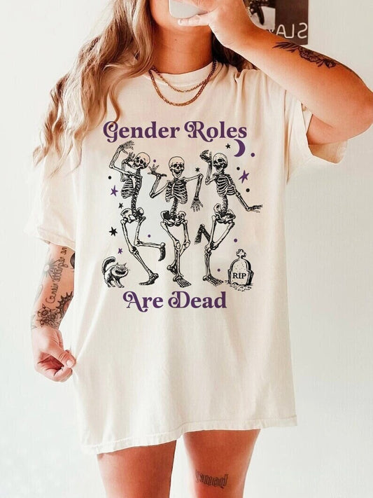 Gender roles are dead shirt | agender | nonbinary shirt | nonbinary pride | no gender | genderqueer | enby shirt | nonbinary gift | queer