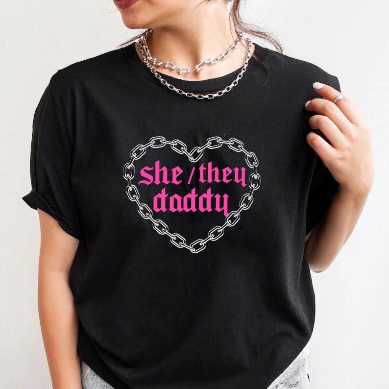 She they daddy | nonbinary shirt | femmes can be thems | nonbinary gifts | nonbinary pride | pronouns they them | trans girl | enby | queer