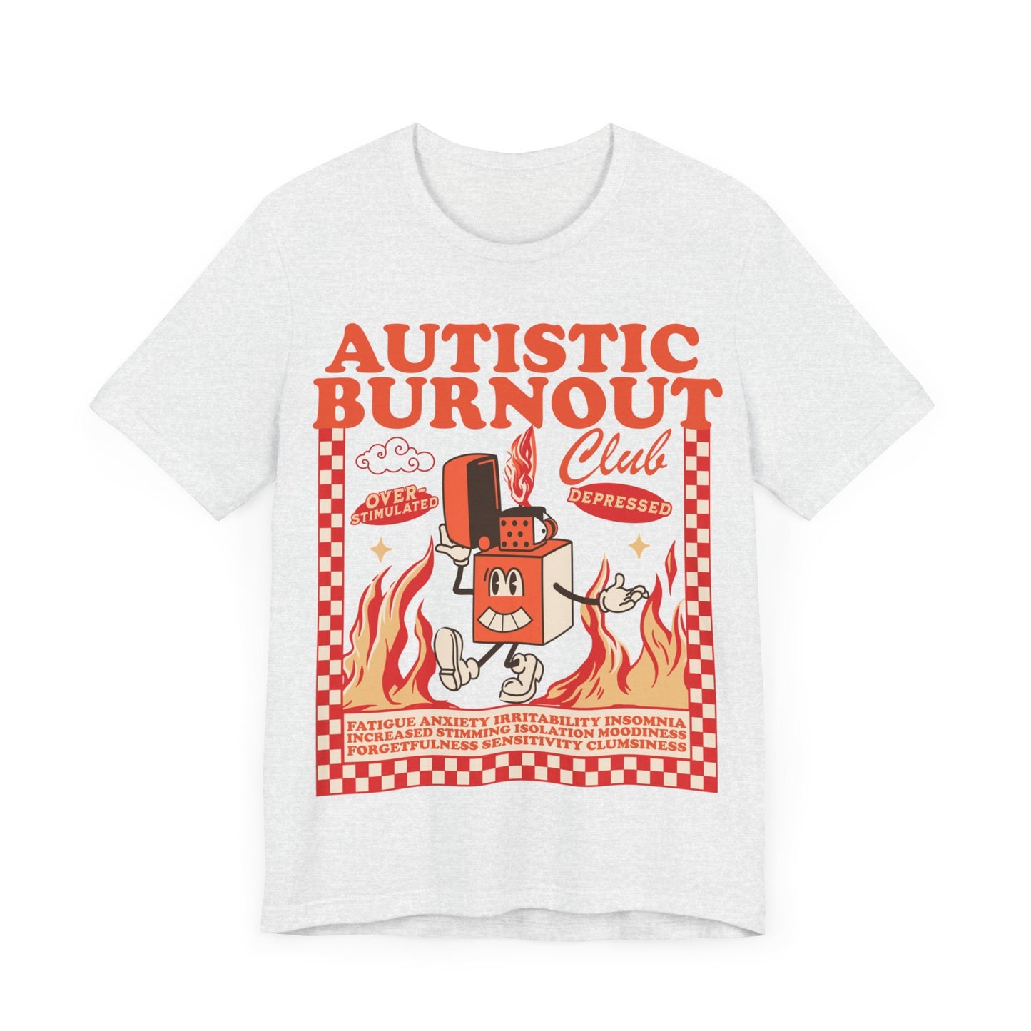 Autistic club | neurospicy | neurodiversity affirming | adult autism sensory | autism therapy | overstimulated | actually autistic shirt