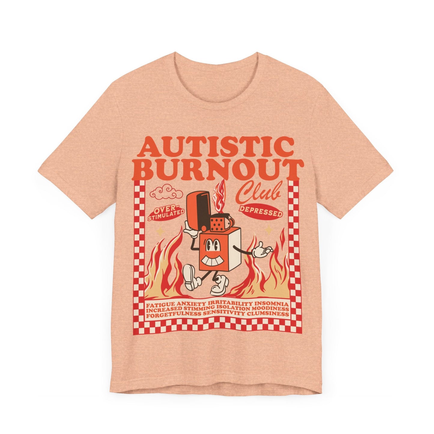 Autistic club | neurospicy | neurodiversity affirming | adult autism sensory | autism therapy | overstimulated | actually autistic shirt