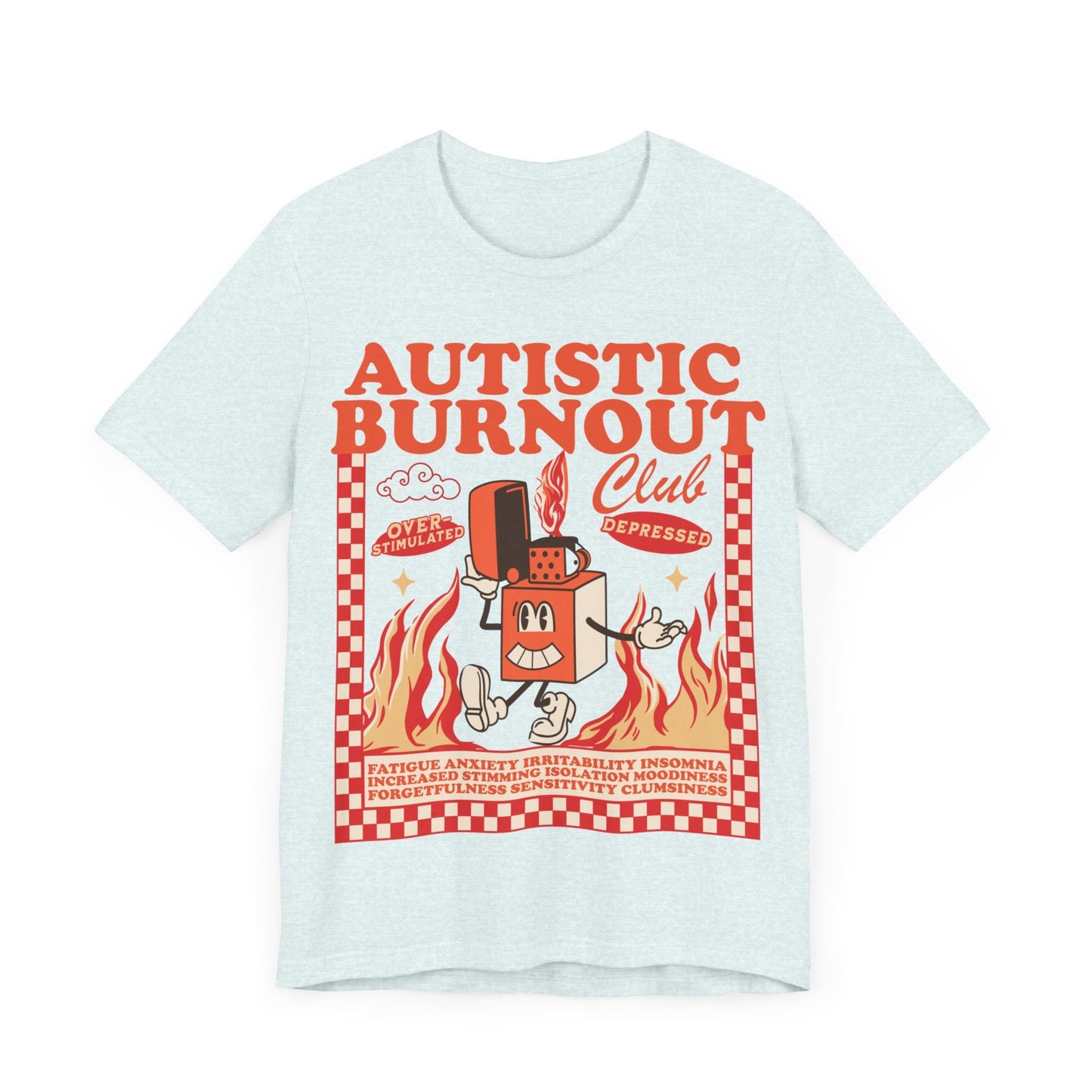 Autistic club | neurospicy | neurodiversity affirming | adult autism sensory | autism therapy | overstimulated | actually autistic shirt