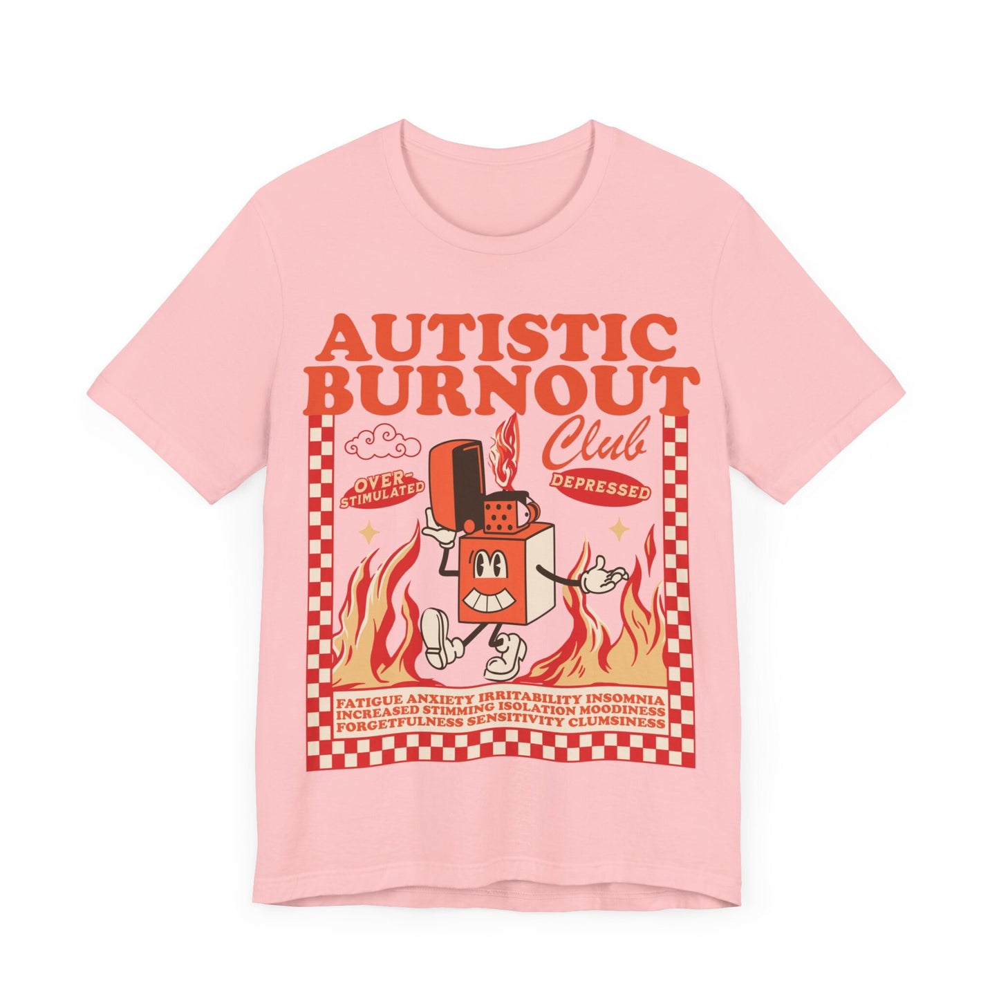 Autistic club | neurospicy | neurodiversity affirming | adult autism sensory | autism therapy | overstimulated | actually autistic shirt