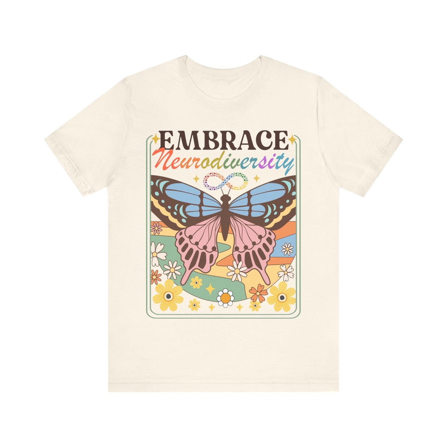 Embrace neurodiversity | neurodiversity affirming | autism infinity | audhd | neurospicy | bcba shirt | adult autism sensory | autism mom