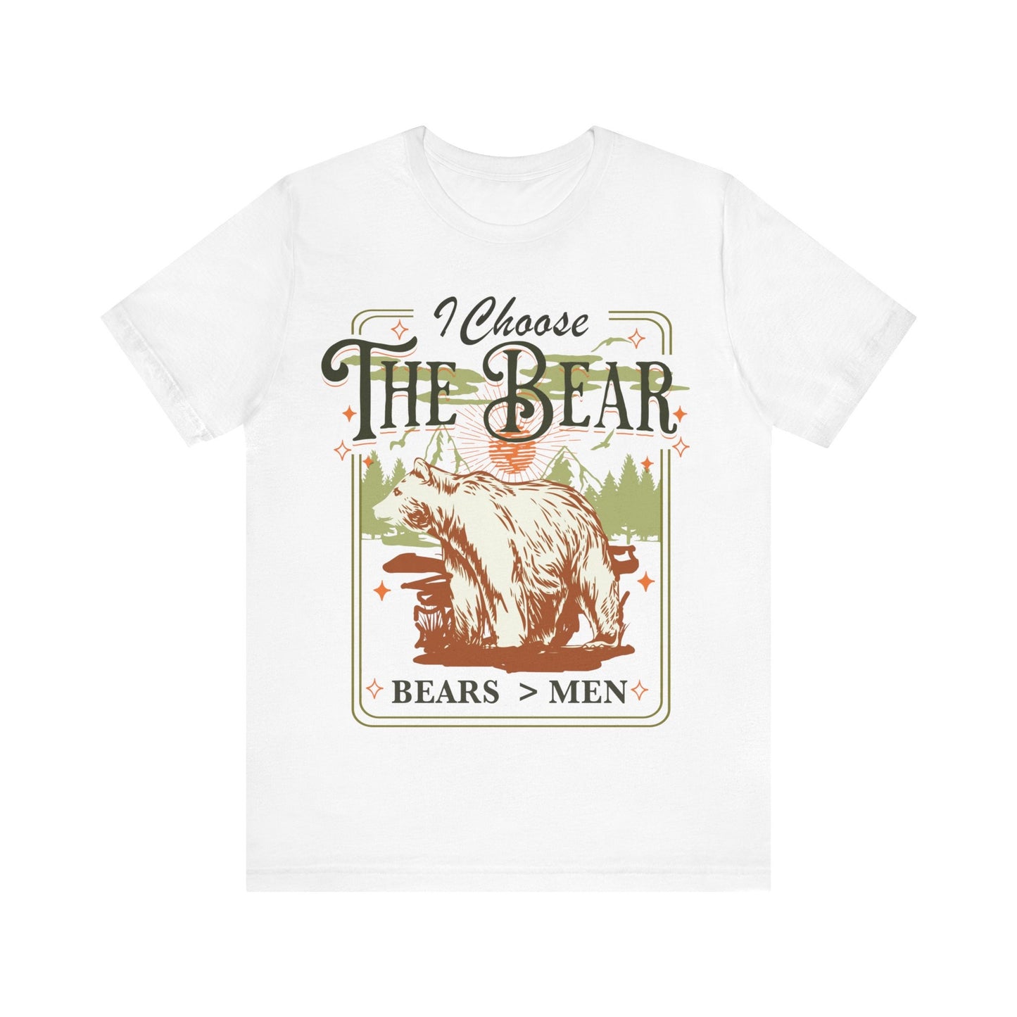 I choose the bear | bears over men | pick the bear | smash the patriarchy | 4b movement | boho feminist | leftist shirt | social democrat