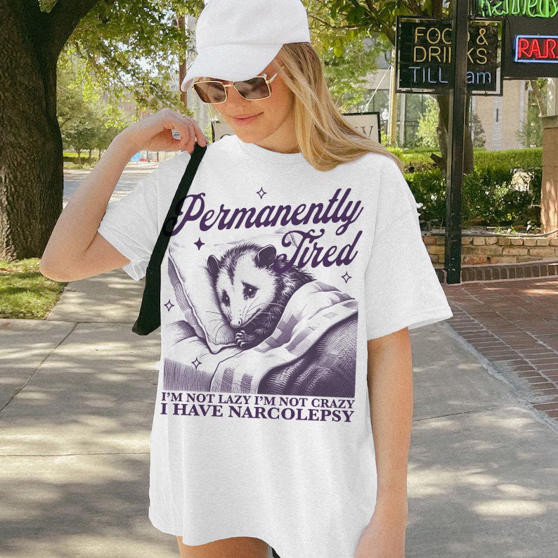Narcolepsy | narcolepsy shirt | insomnia | disability shirt | migraine brain | my head hurts | hypersomnia | permanently tired | autoimmune