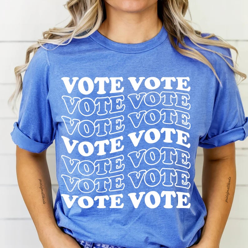 Vote vote vote election day shirt | reproductive rights shirt | suffragette | voting like a girl | roe v wade shirt | social democrat |
