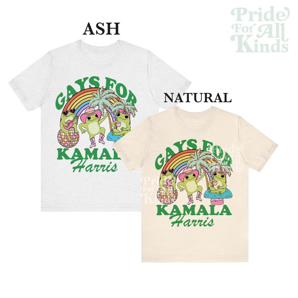 Gays for Kamala Harris | Gays for Harris Walz | Queers for Kamala | Trans for Kamala | trans rights | frogs for kamala | election shirt gays
