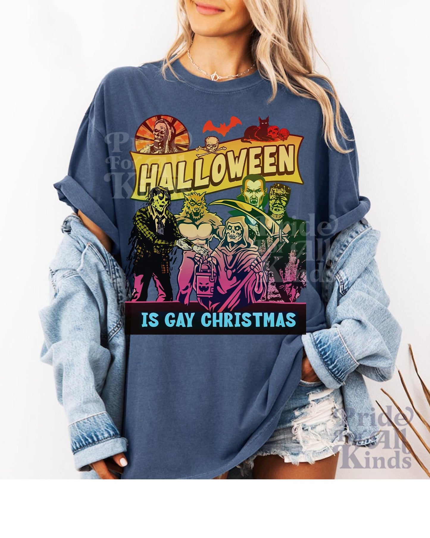 Halloween is gay christmas | gay halloween | lesbian halloween | bisexual halloween | trans halloween | nonbinary | halloween costume gay