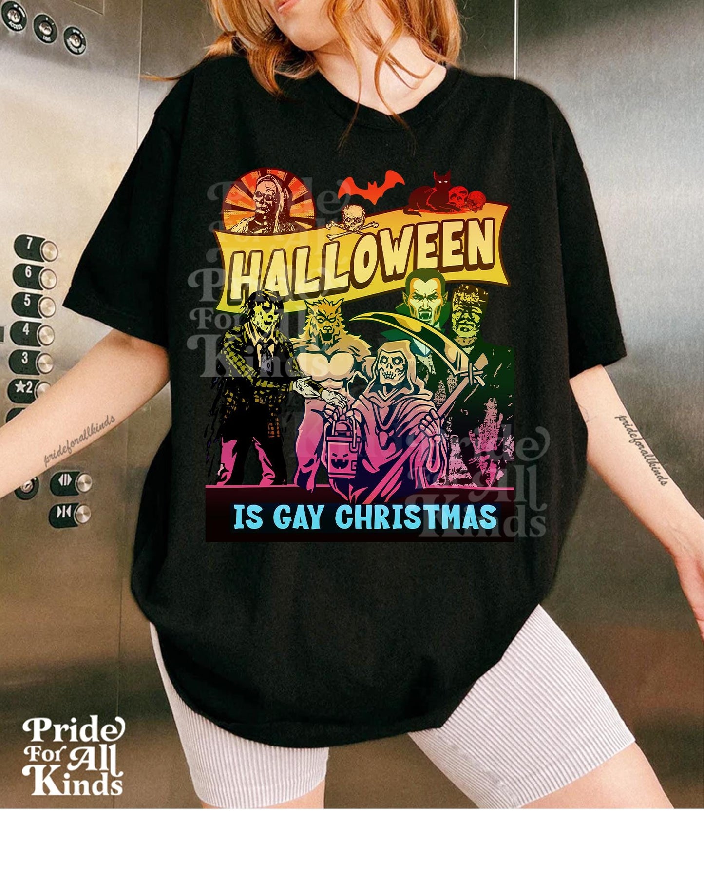 Halloween is gay christmas | gay halloween | lesbian halloween | bisexual halloween | trans halloween | nonbinary | halloween costume gay