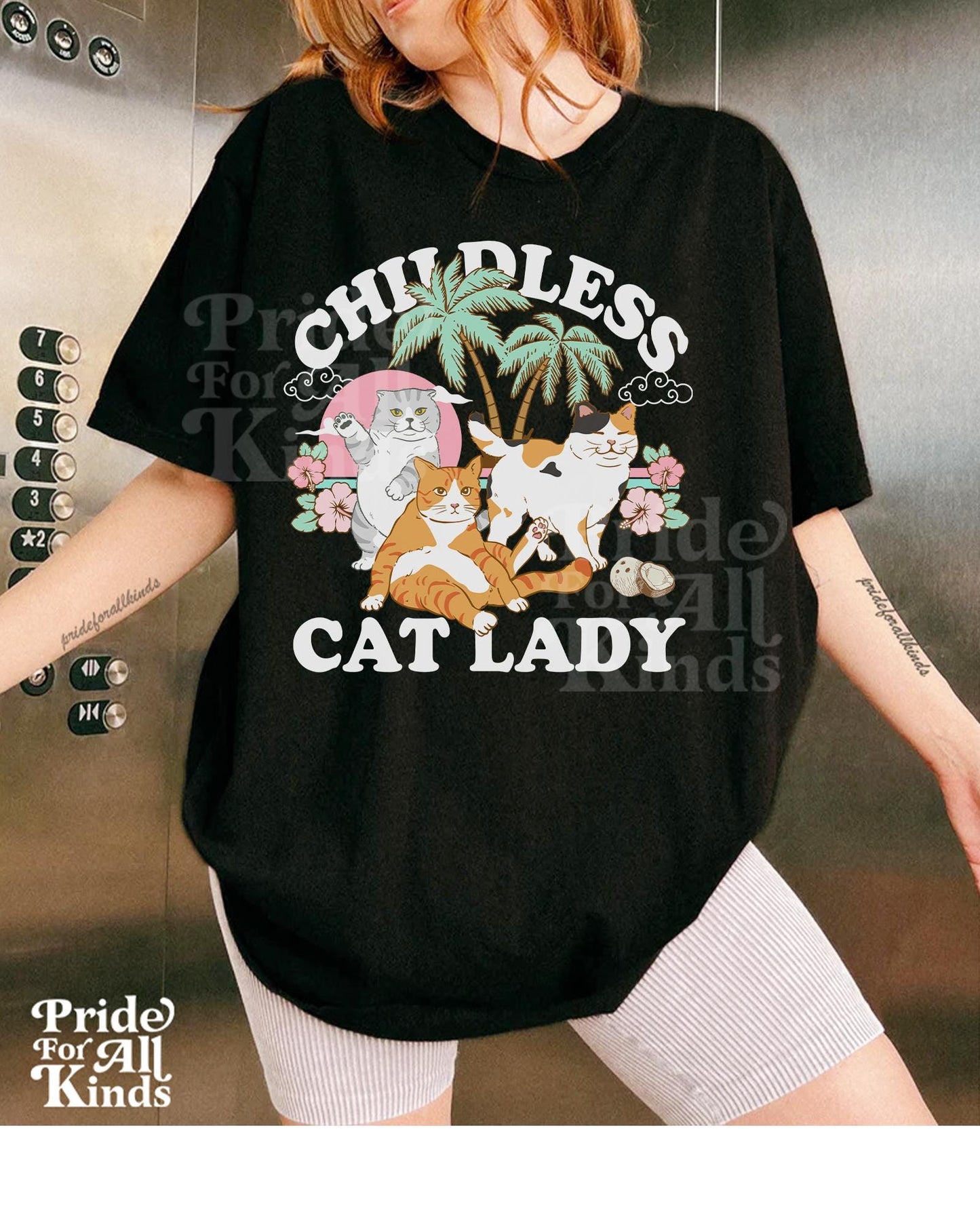 Childless cat lady | Childless cat ladies for Kamala | Harris walz tshirt | subtle kamala harris | tim walz | cat ladies vote | coconut tree
