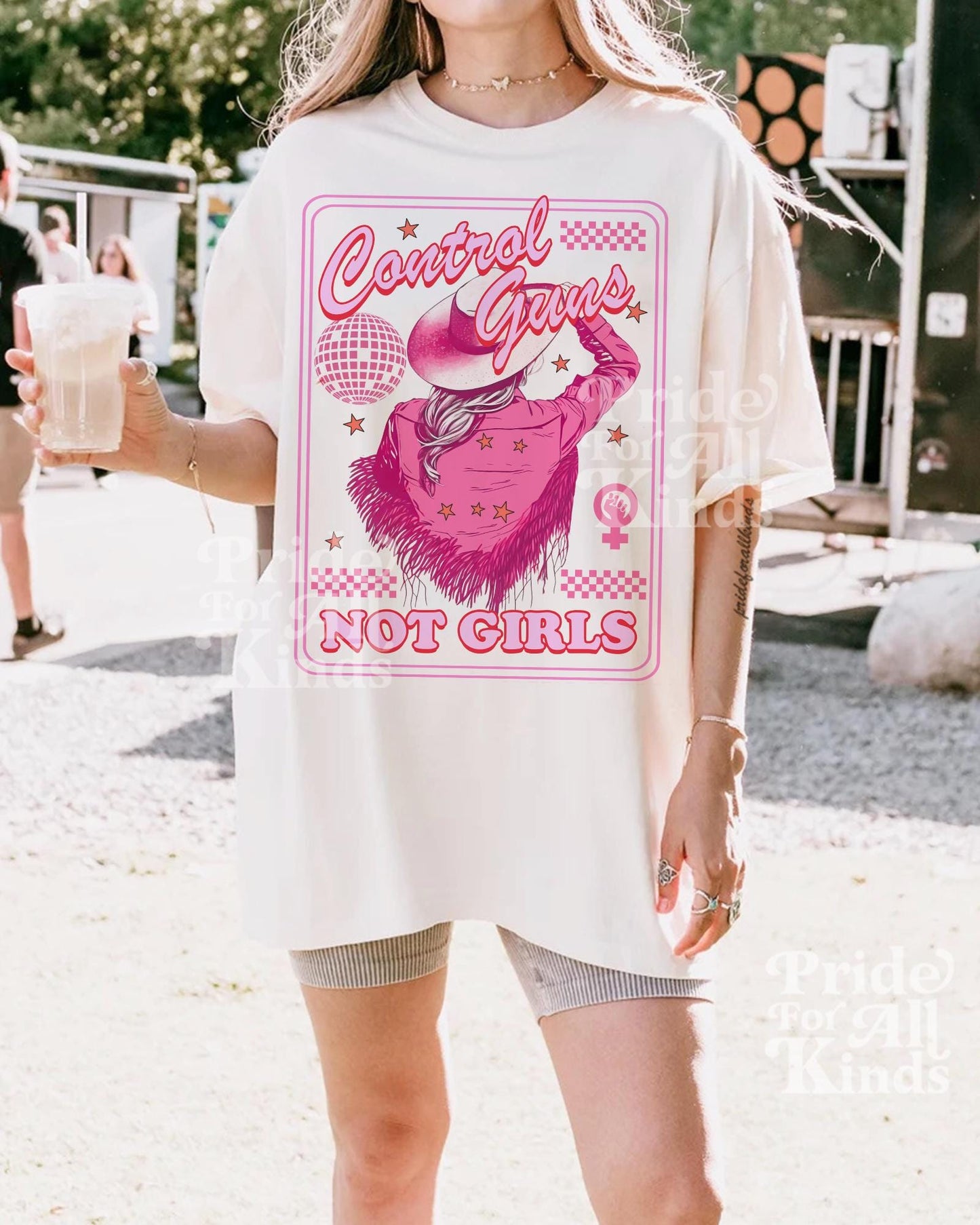 Control guns not girls | anti gun shirt | gun reform | end gun violence | thoughts and prayers policy and change | pro roe | reproductive