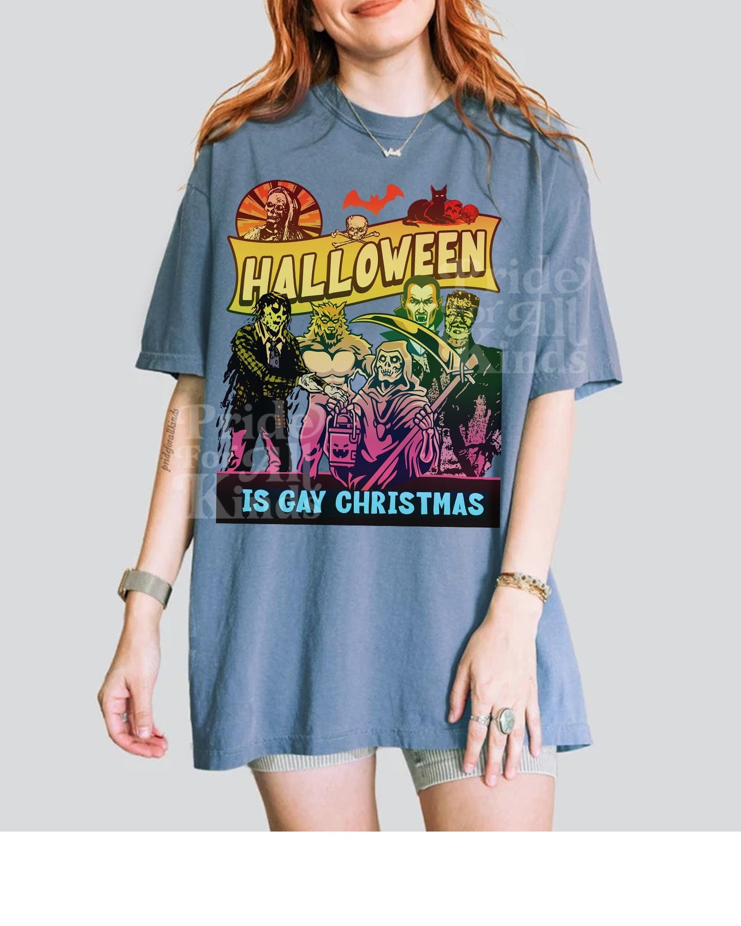 Halloween is gay christmas | gay halloween | lesbian halloween | bisexual halloween | trans halloween | nonbinary | halloween costume gay