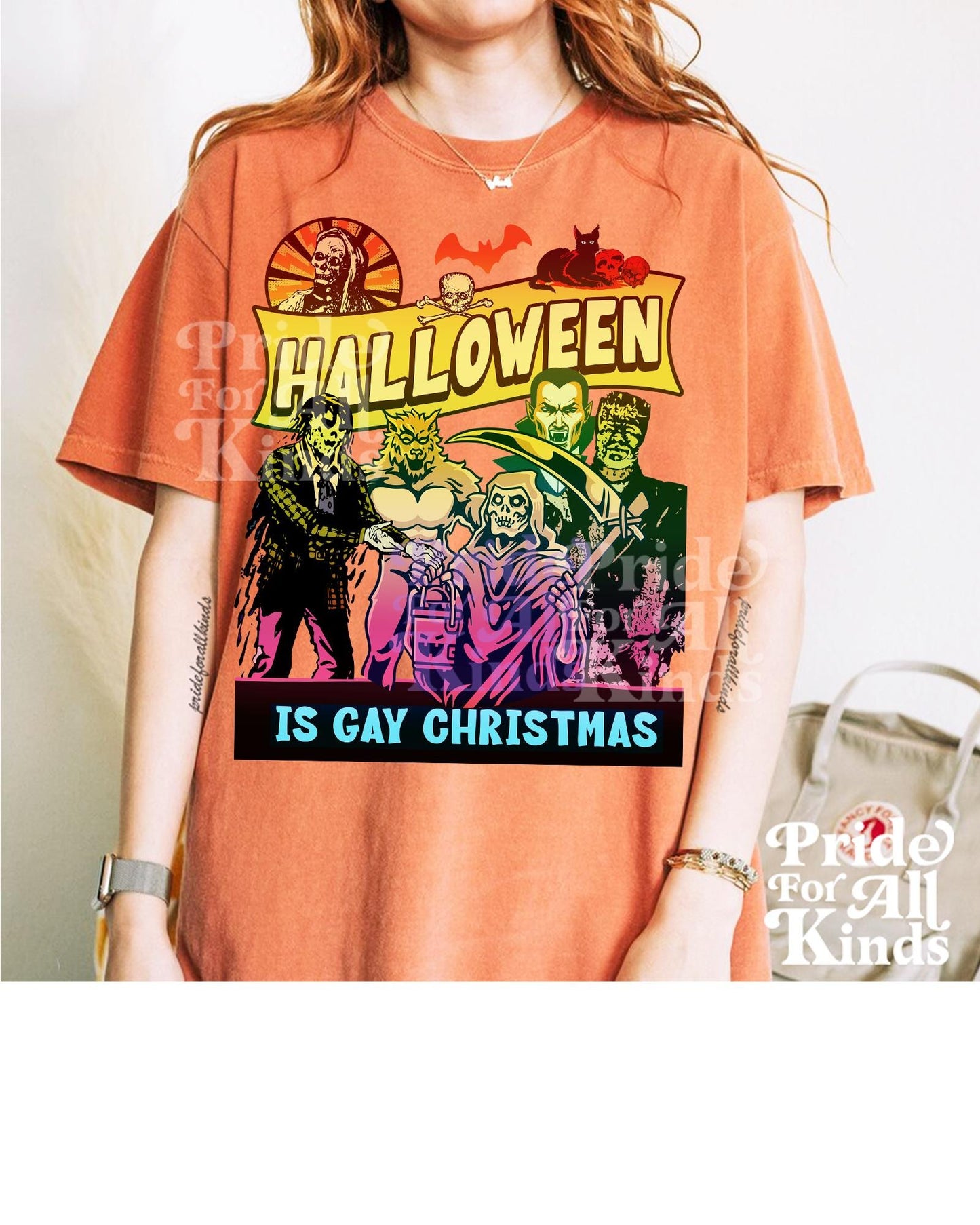 Halloween is gay christmas | gay halloween | lesbian halloween | bisexual halloween | trans halloween | nonbinary | halloween costume gay