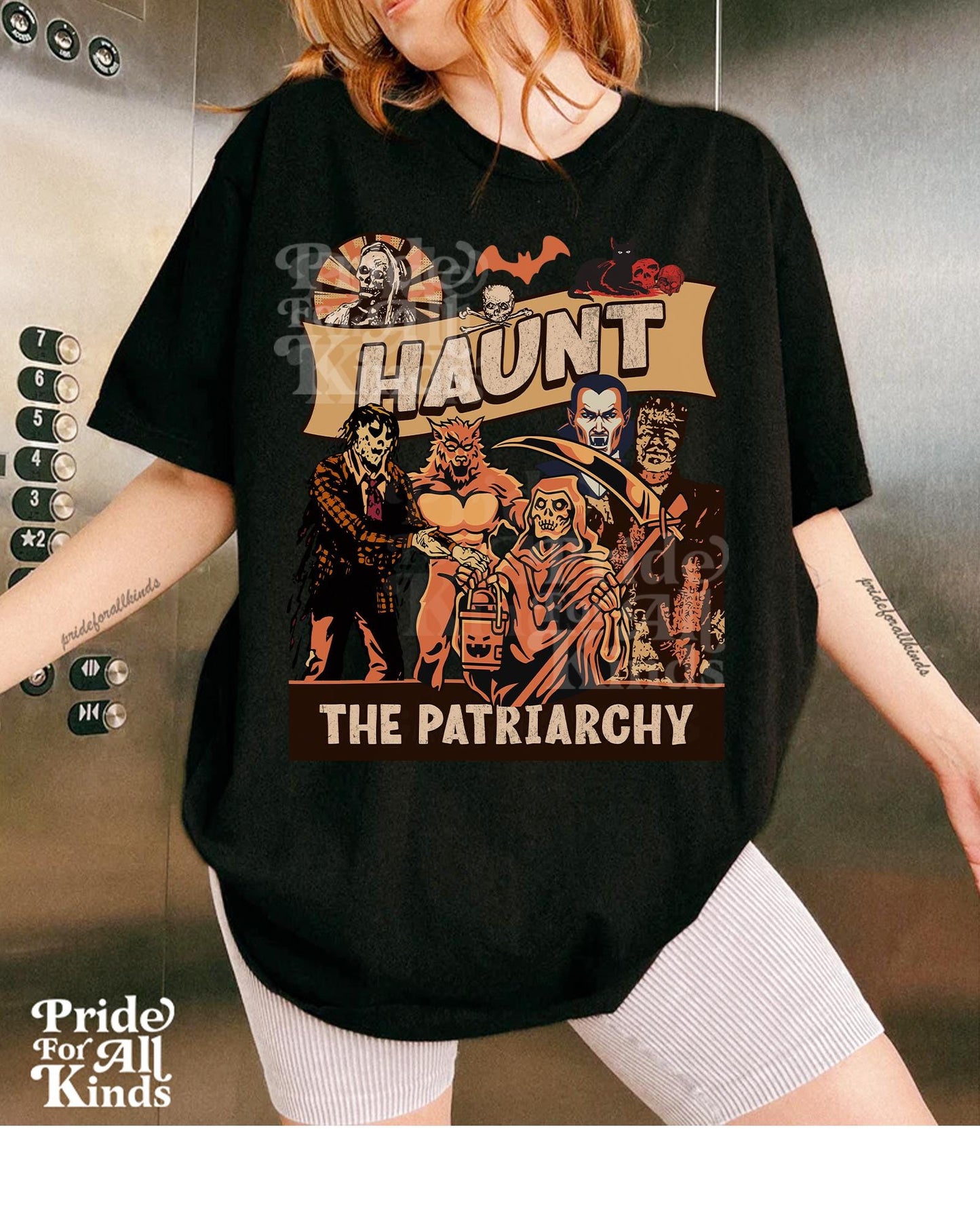 Haunt the patriarchy | feminist halloween | fall feminist shirt | burn the patriarchy | spooky liberal feminist witch | hex the patriarchy
