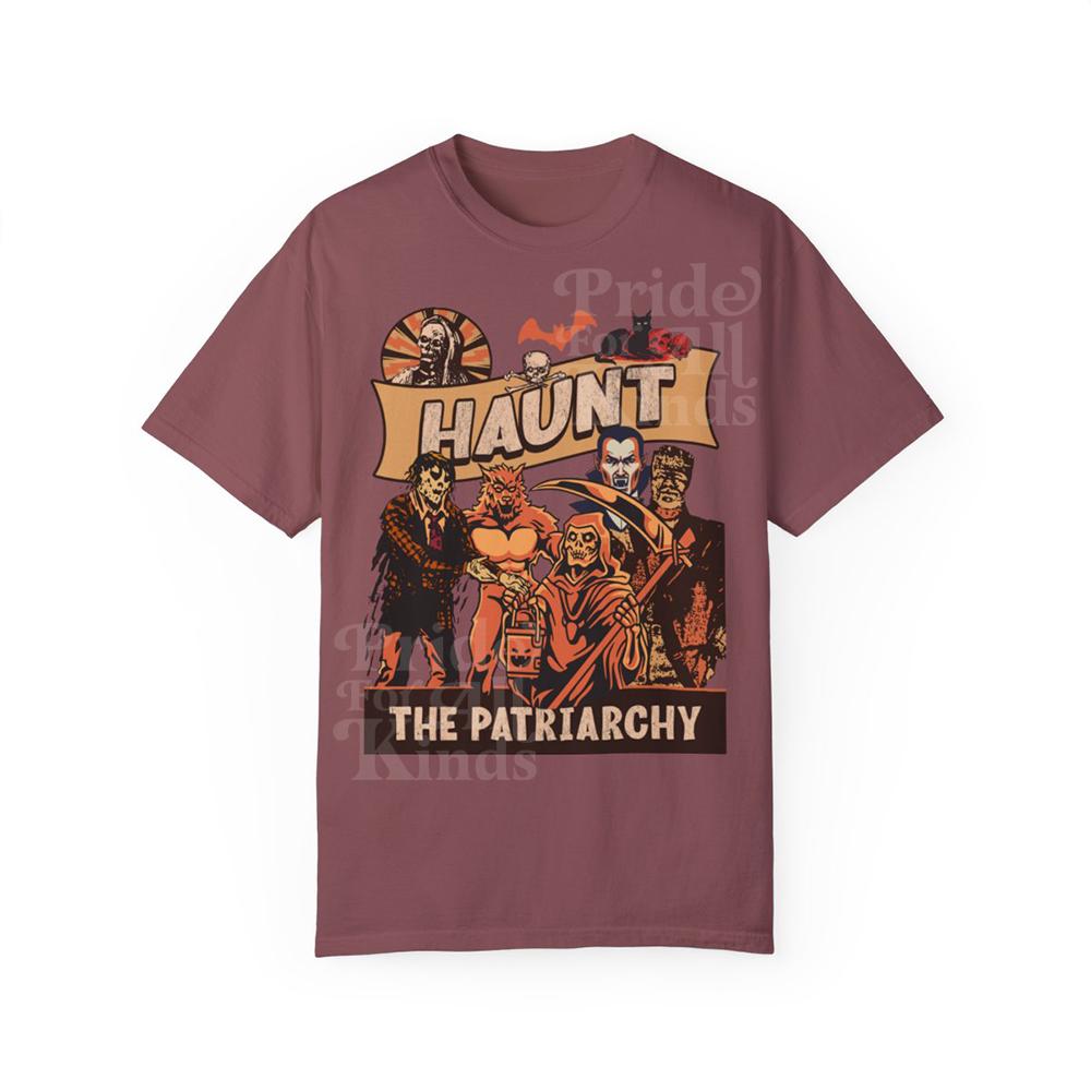 Haunt the patriarchy | feminist halloween | fall feminist shirt | burn the patriarchy | spooky liberal feminist witch | hex the patriarchy