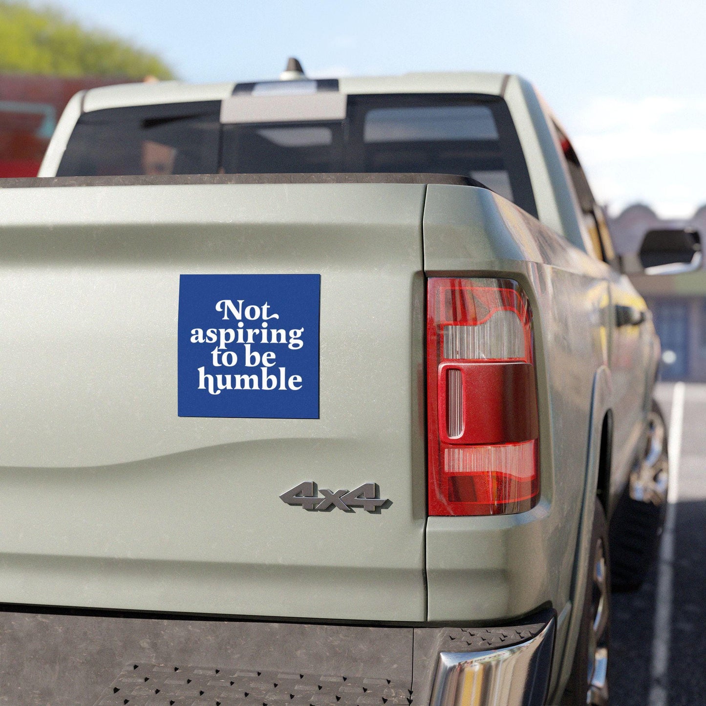 Not aspiring to be humble car magnet | Harris Walz 2024 | Kamala car magnet | car magnet liberal | vote blue magnet | subtle kamala harris