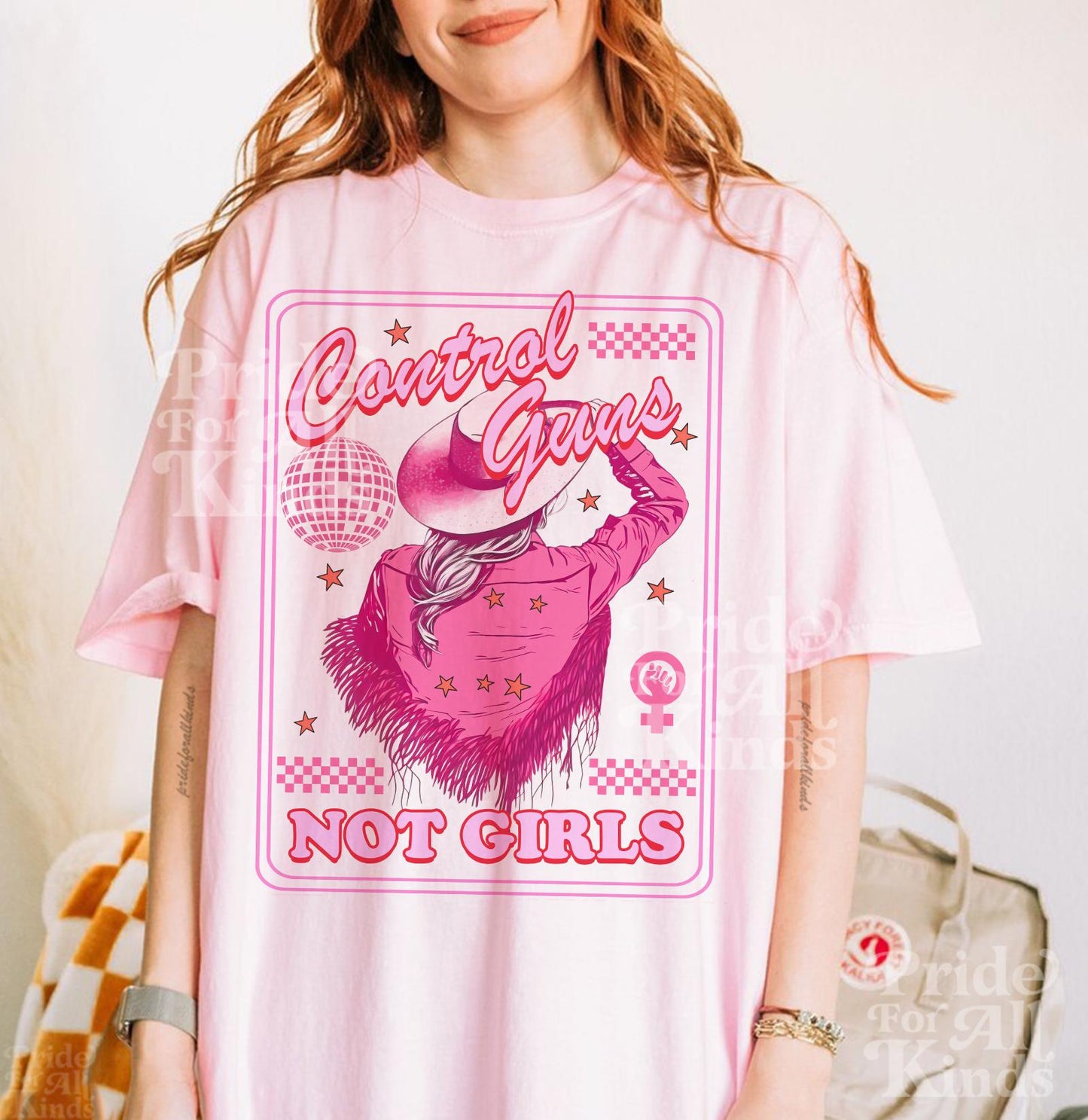 Control guns not girls | anti gun shirt | gun reform | end gun violence | thoughts and prayers policy and change | pro roe | reproductive