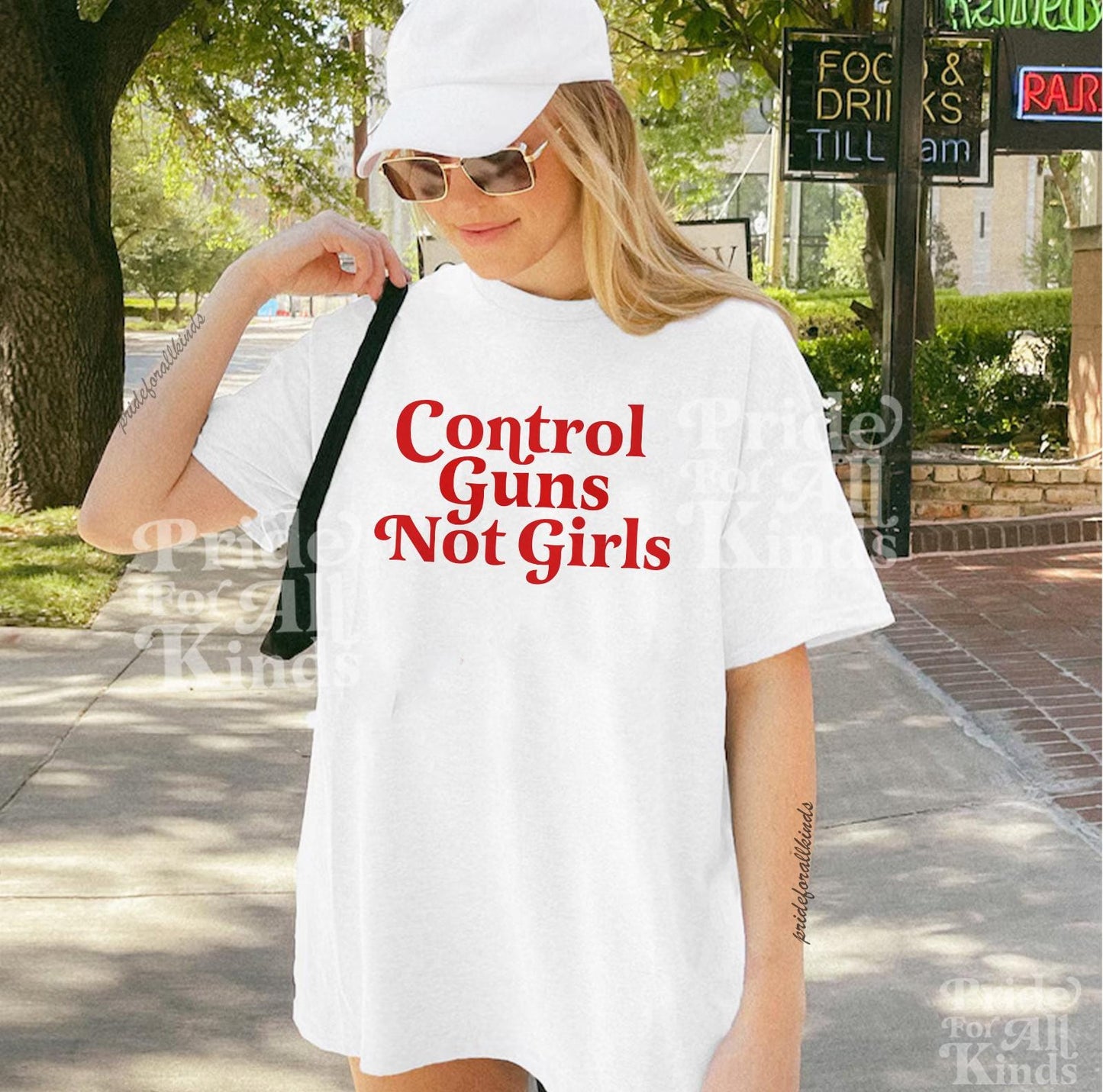 Control guns not girls | anti gun shirt | gun reform | end gun violence | thoughts and prayers policy and change | pro roe | reproductive