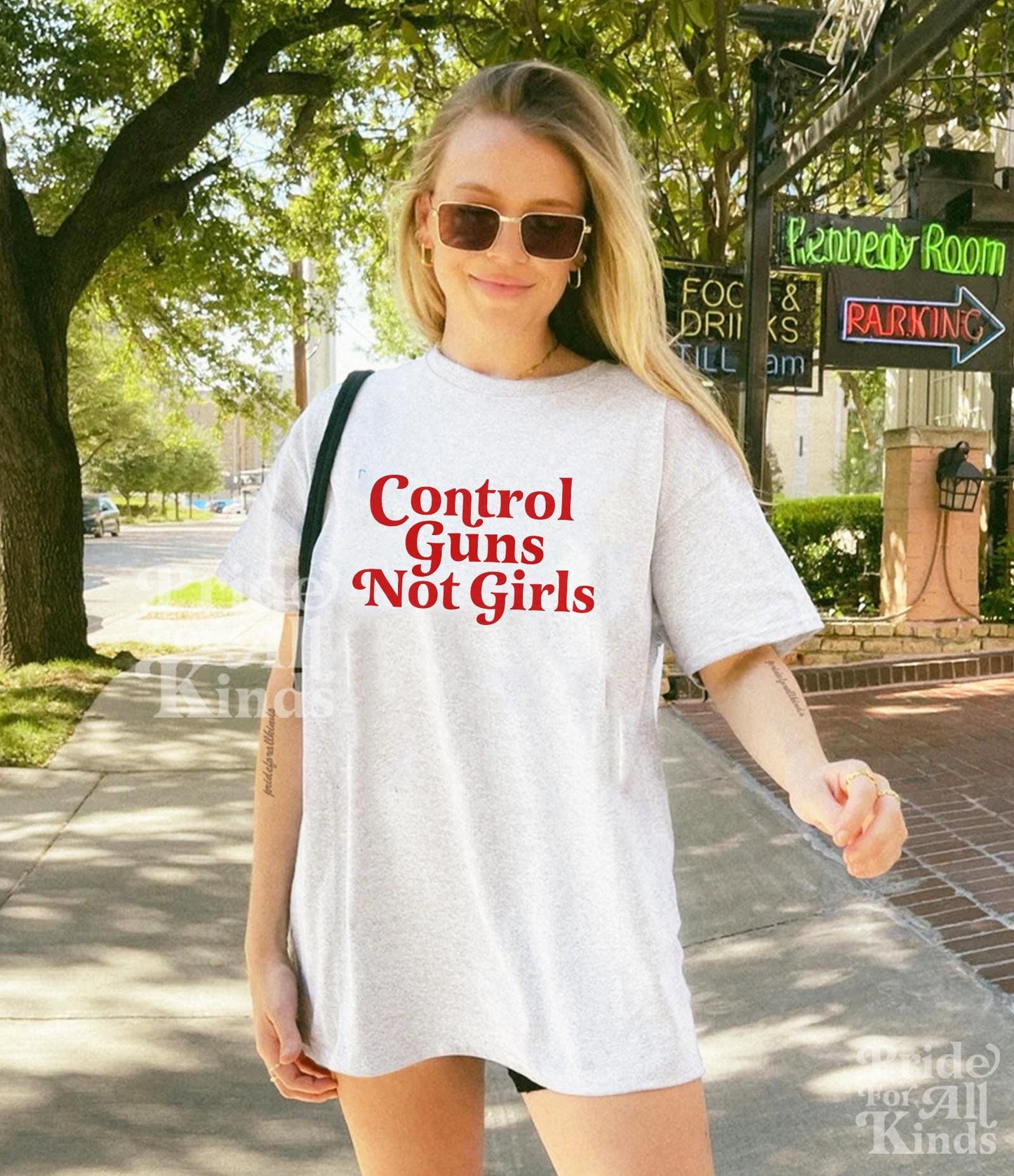 Control guns not girls | anti gun shirt | gun reform | end gun violence | thoughts and prayers policy and change | pro roe | reproductive