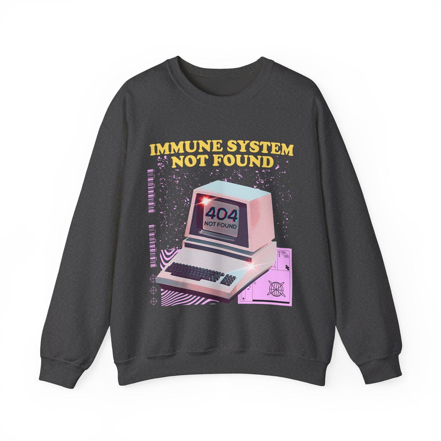 Immune system not found sweatshirt | lupus awareness | fibromyalgia | flare day shirt | chronic illness | hidden disability | autoimmune |