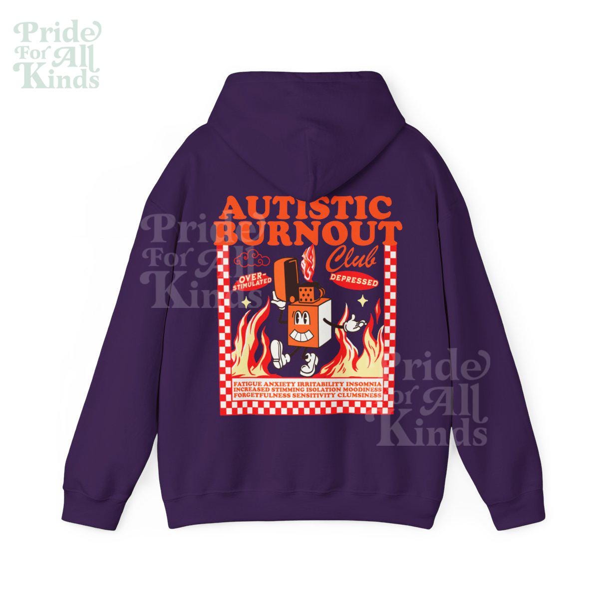 Autistic club hoodie | autism hoodie | autism mama | adhd hoodie | neurodiversity hoodie | overstimulated | autism awareness month | audhd |
