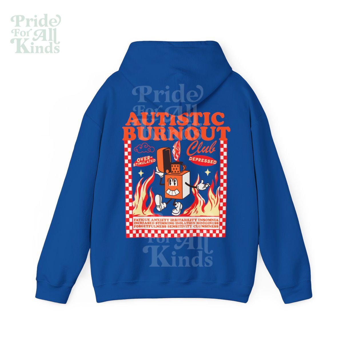 Autistic club hoodie | autism hoodie | autism mama | adhd hoodie | neurodiversity hoodie | overstimulated | autism awareness month | audhd |