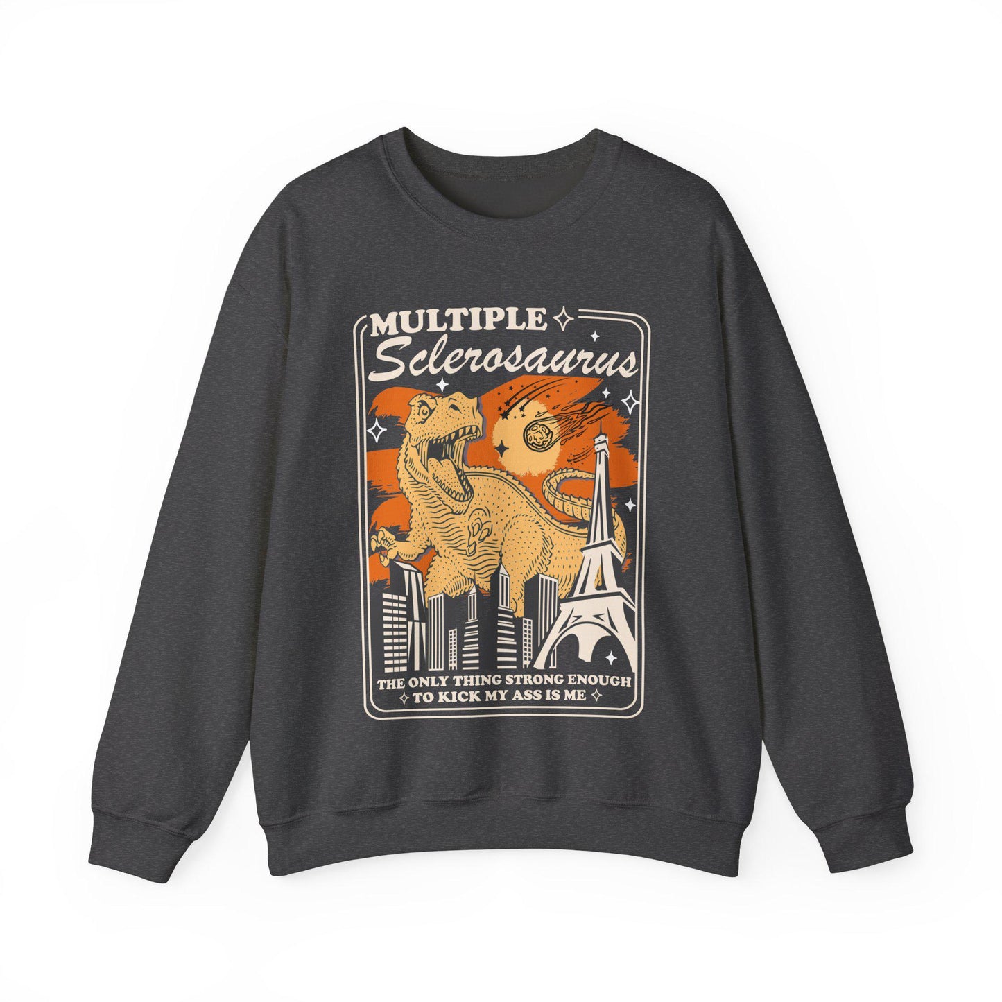 Multiple sclerosis sweatshirt | Multiple sclerosis warrior | Multiple sclerosis awareness | chronic pain | hidden disability | sclerosaurus
