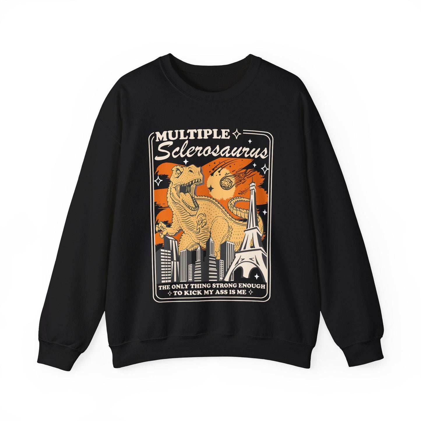 Multiple sclerosis sweatshirt | Multiple sclerosis warrior | Multiple sclerosis awareness | chronic pain | hidden disability | sclerosaurus