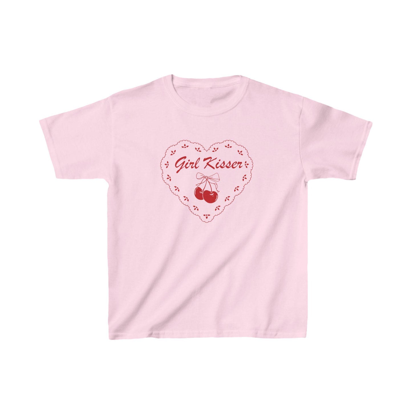 Girl kisser baby tee | lesbian subtle | lesbian fashion | bi pride | pansexual pride | lesbian valentines | bisexual pride | pride merch