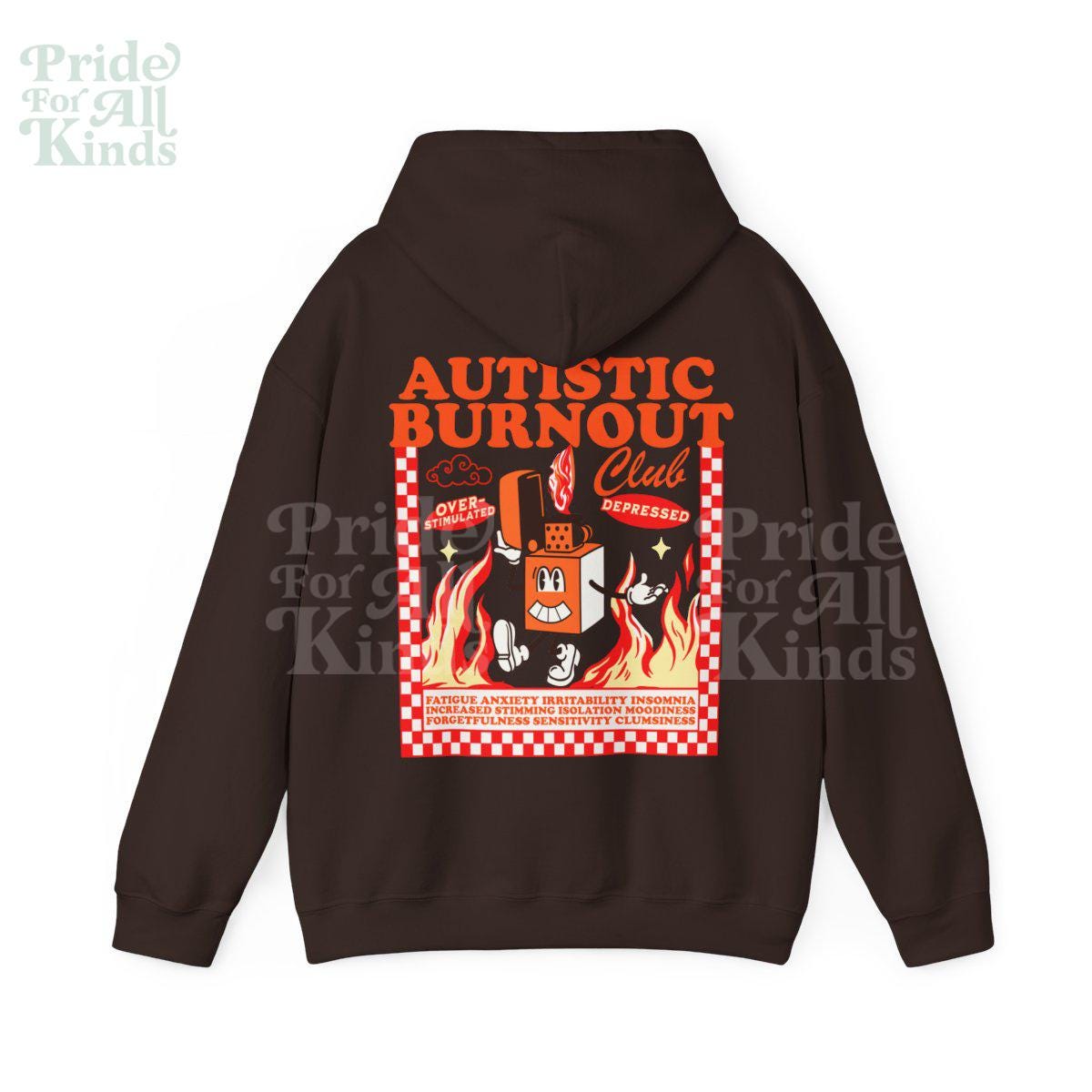 Autistic club hoodie | autism hoodie | autism mama | adhd hoodie | neurodiversity hoodie | overstimulated | autism awareness month | audhd |