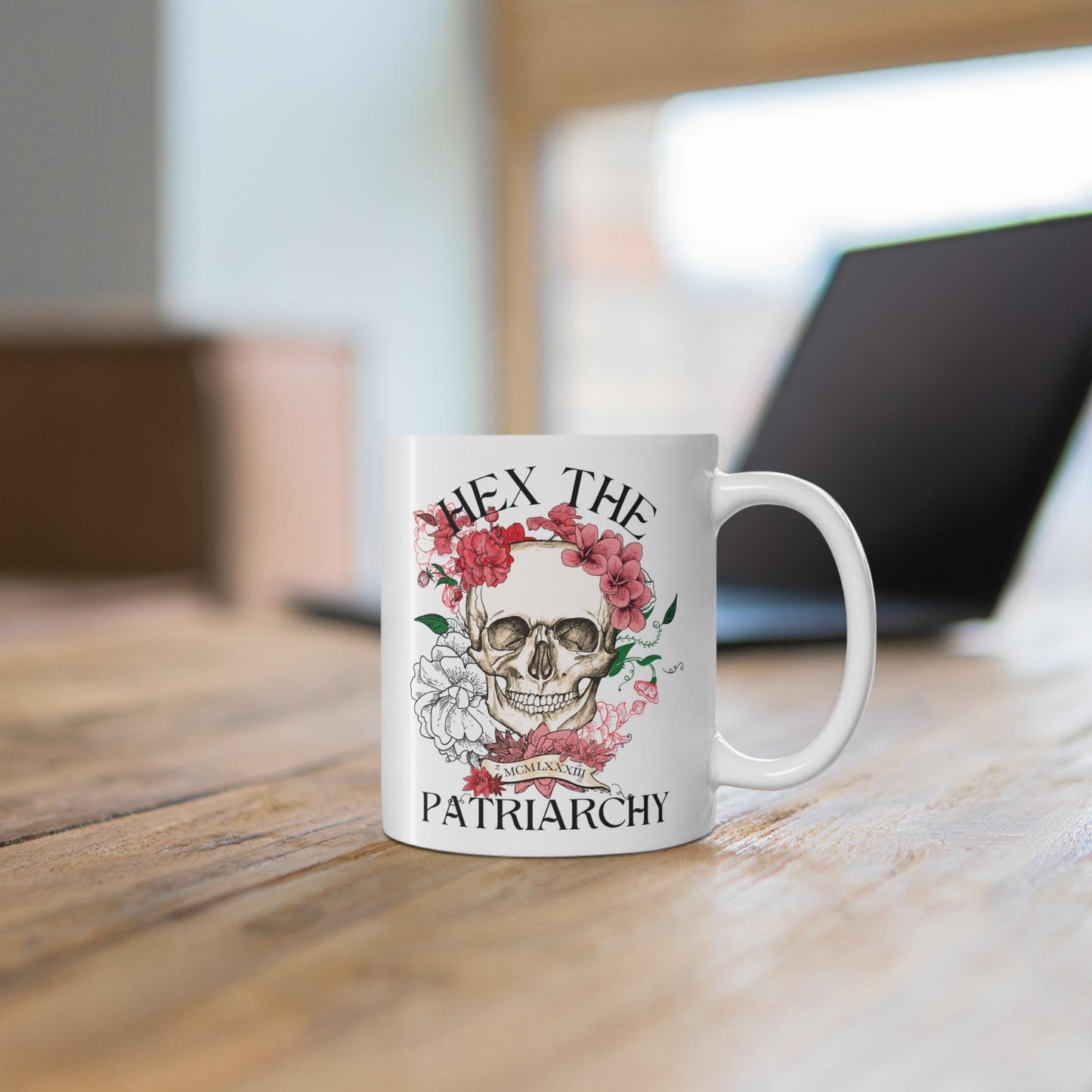 Hex the patriarchy mug | feminist mug | feminist coffee | smash the patriarchy | burn the patriarchy | leftist mug | liberal feminist witch