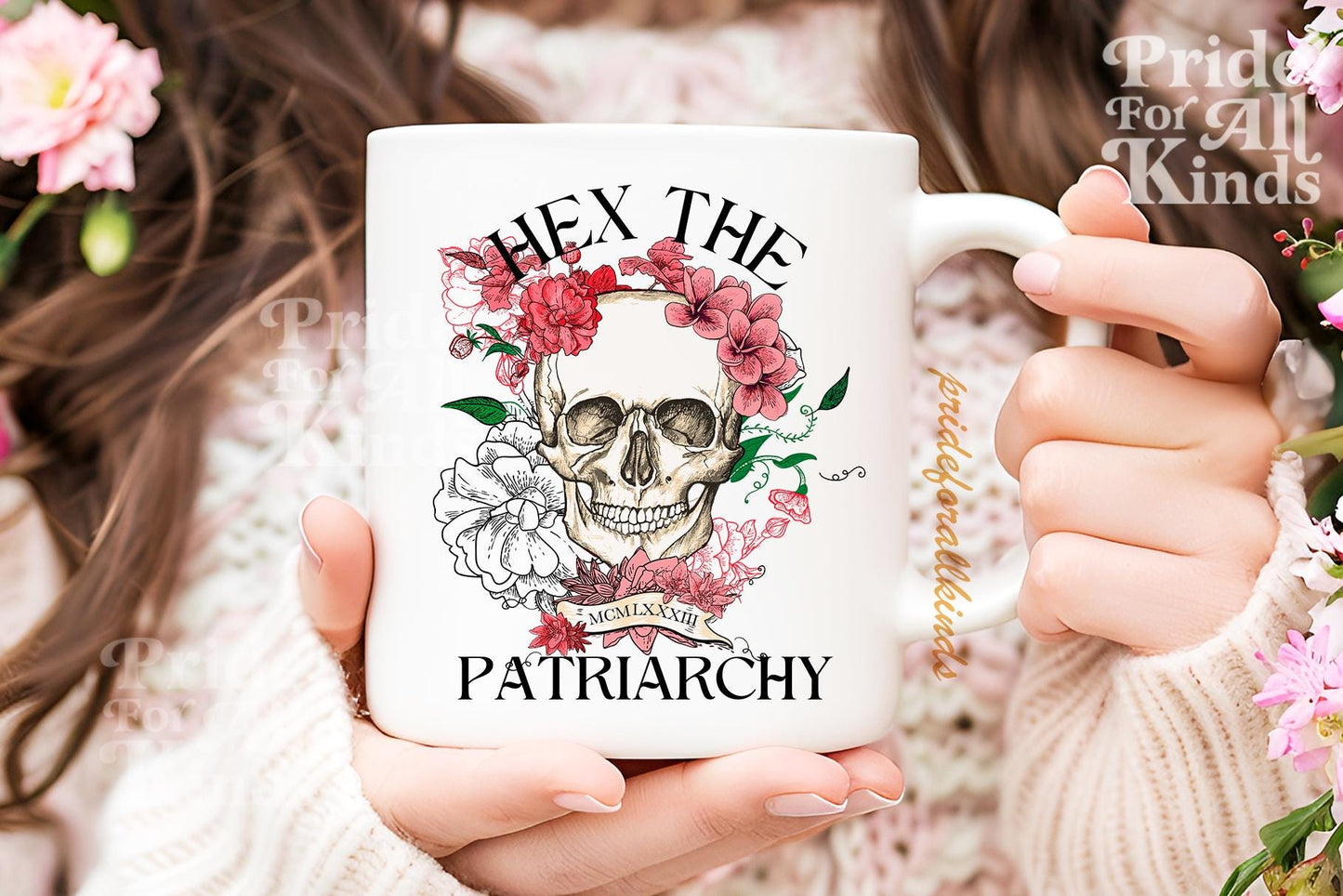 Hex the patriarchy mug | feminist mug | feminist coffee | smash the patriarchy | burn the patriarchy | leftist mug | liberal feminist witch