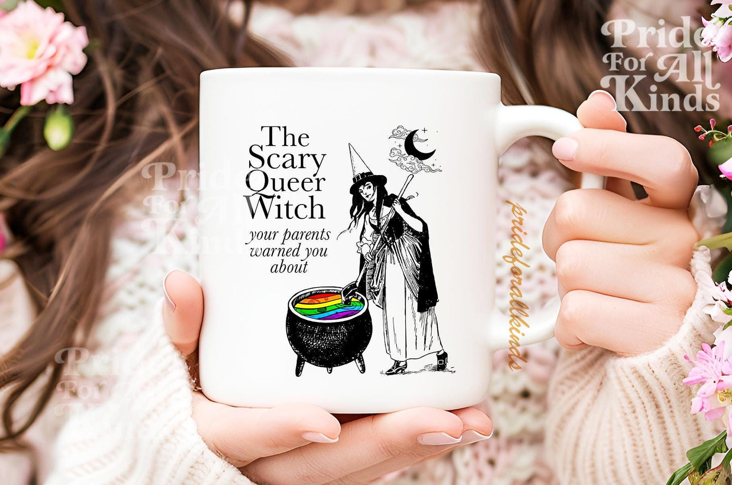 The scary queer witch mug