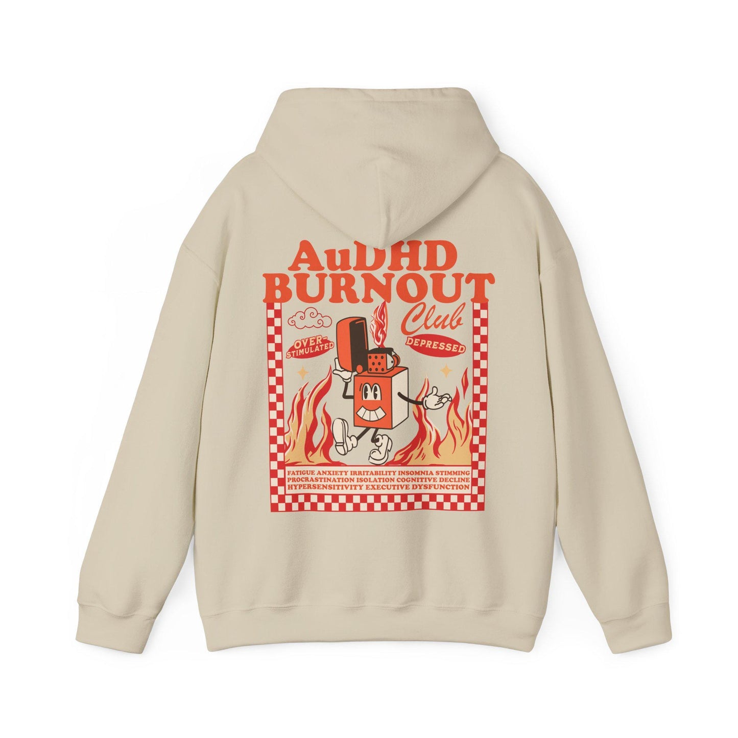 Audhd hoodie | autism hoodie | adhd awareness | neurospicy | overstimulated | adhd shirt | adult autism sensory | autism pride | aba therapy