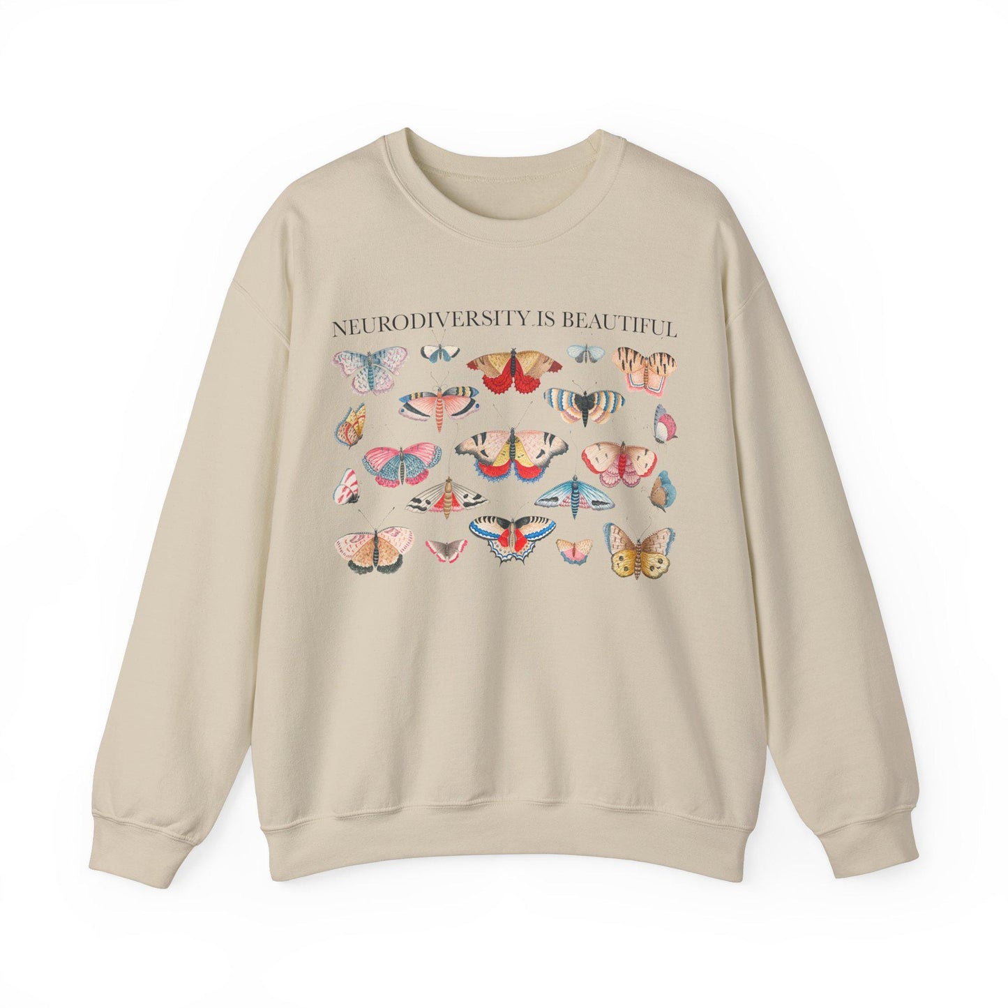 Neurodiversity is beautiful sweatshirt | bcba sweatshirt | autism sweater | anxiety | audhd | neurospicy | overstimulated | slp | autism mom